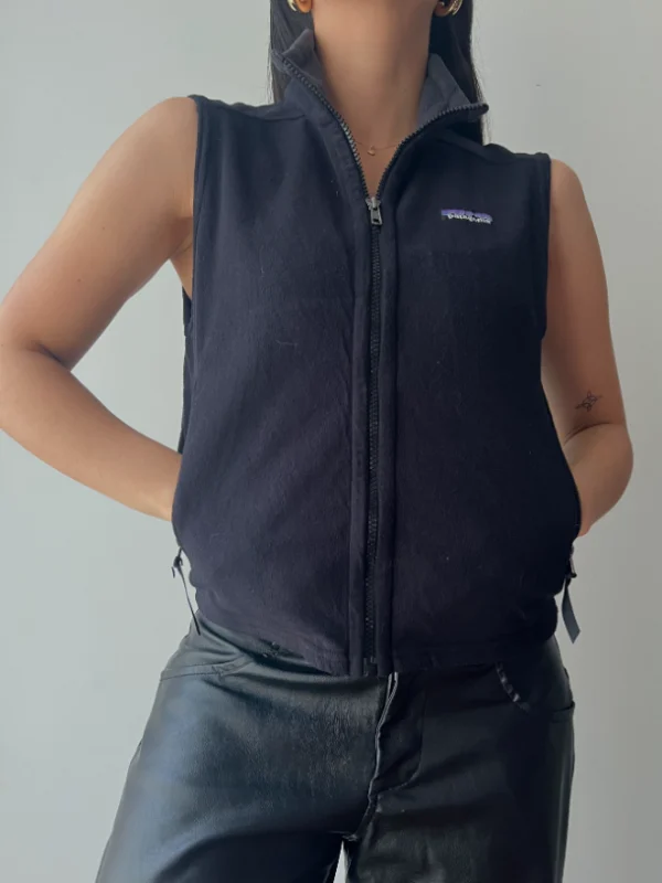 Chaleco Polar Negro - Image 3